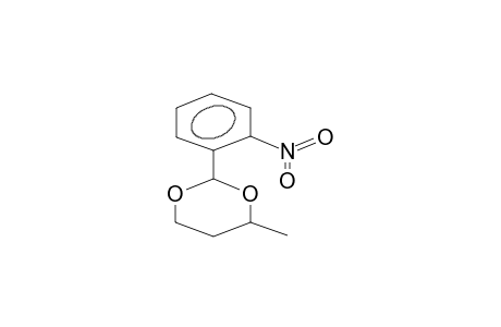 2-(2'-NITROPHENYL)-4-METHYL-1,3-DIOXANE