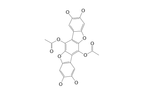 POLYOZELLIN;6,12-DIACETOXY-2,3,8,9-TETRAHYDROXY-BENZO-[1,2-B;4,5-B']-BISBENZOFURAN