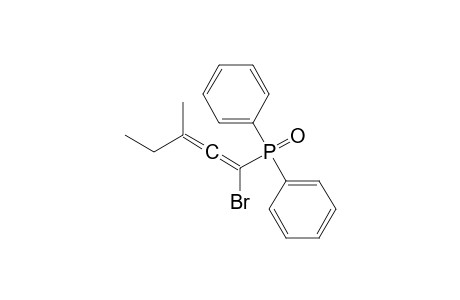 1-Bromo-3-methyl-1-(diphenylphosphoryl)-1,2-pentadiene