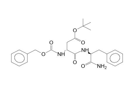 BENZOYLOXYCARBONYL-ASPARTYL(O-TERT-BUTYL)-D-PHENYLALANINE-NH2 PEPTIDE(L-D)