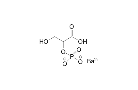 GLYCERIC ACID, 2-(DIHYDROGEN PHOSPHATE), BARIUM SALT (1:1)