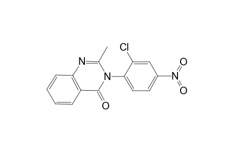 3-(2-Chloro-4-nitrophenyl)-2-methyl-4(3H)-quinazolinone
