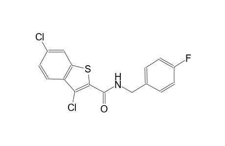 3,6-dichloro-N-(4-fluorobenzyl)-1-benzothiophene-2-carboxamide