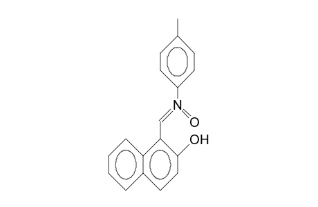 (Z)-N-(2-Hydroxy-1-naphthyl-methylene)-4-toluidine N-oxide