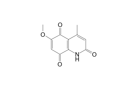 6-Methoxy-4-methyl-2,5,8(1H)-quinoneone