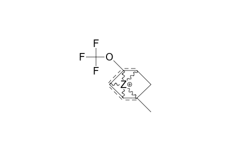 2-Methyl-5-trifluoromethoxy-benzenium cation