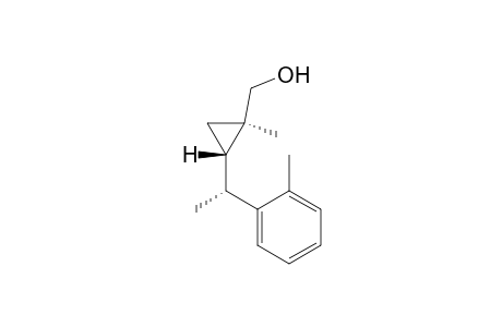[(1R*,2S*)-1-methyl-2-((R*)-1-(2-Methylphenyl)ethyl)cyclopropyl]Methanol