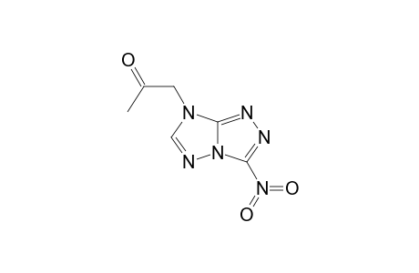 2-Propanone, 1-(3-nitro-7H-[1,2,4]triazolo[4,3-b][1,2,4]triazol-7-yl)-