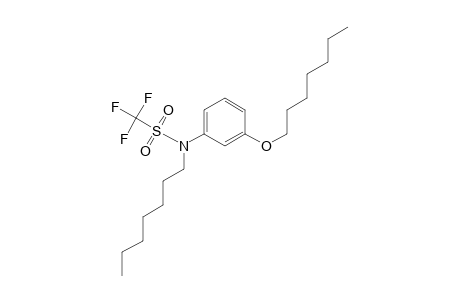 Methanesulfonamide, 1,1,1-trifluoro-N-heptyl-N-[3-(heptyloxy)phenyl]-