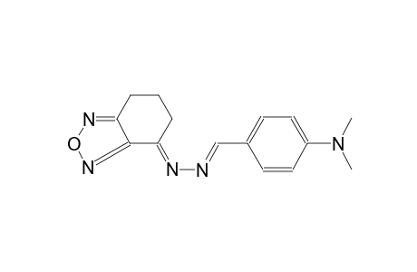 benzaldehyde, 4-(dimethylamino)-, ((4E)-6,7-dihydro-2,1,3-benzoxadiazol-4(5H)-ylidene)hydrazone