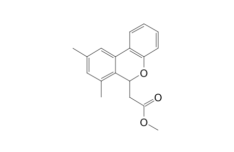 6-METHOXYCARBONYLMETHYL-7,9-DIMETHYL-6H-DIBENZOPYRAN