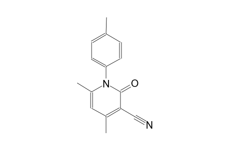 3-pyridinecarbonitrile, 1,2-dihydro-4,6-dimethyl-1-(4-methylphenyl)-2-oxo-