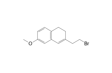 3-(2-Bromoethyl)-6-methoxy-1,2-dihydronaphthalene