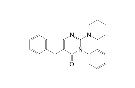5-Benzyl-3-phenyl-2-piperidin-1-ylpyrimidin-4(3H)-one