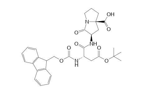 (2R,8R)-2-[[(2S)-4-tert-butoxy-2-(9H-fluoren-9-ylmethoxycarbonylamino)-4-keto-butanoyl]amino]-3-keto-pyrrolizidine-8-carboxylic acid