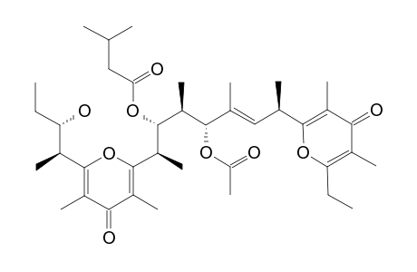 13-ACETYL-11-(3-METHYLBUTANOYL)-ILIKONAPYRONE