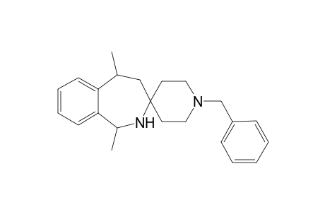 1'-benzyl-1,5-dimethyl-spiro[1,2,4,5-tetrahydro-2-benzazepine-3,4'-piperidine]