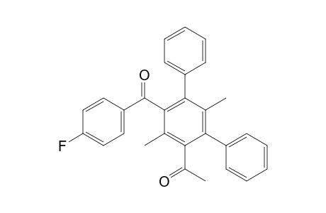 3-acetyl-2,5-dimethyl-4,6-diphenyl-4'-fluorobenzophenone