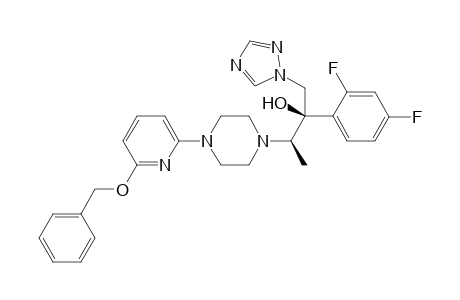 (2R,3R)-3-(4-(6-(benzyloxy)pyridin-2-yl)piperazin-1-yl)-2-(2,4-difluorophenyl)-1-(1H-1,2,4-triazol-1-yl)butan-2-ol