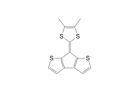 7-(4,5-Dimethyl-1,3-dithiol-2-ylidene)-7H-cyclopenta[1,2-b;4,2-b']dithiophene