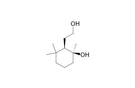 trans-(.+-.)-2-Hydroxy-2,6,6-trimethylcyclohexaneethanol