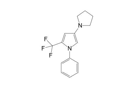 1-Phenyl-4-(pyrrolidin-1-yl)-2-(trifluoromethyl)-1H-pyrrole