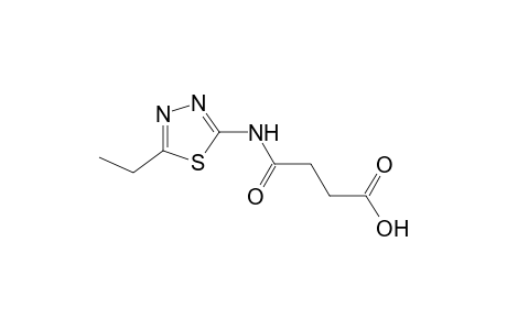 N-(5-ethyl-1,3,4-thiadiazol-2-yl)succinamic acid