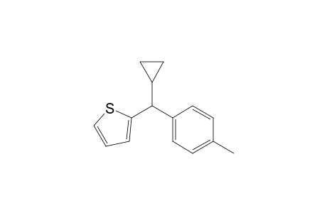 2-[cyclopropyl(p-tolyl)methyl]thiophene