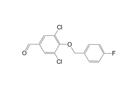 3,5-dichloro-4-[(4-fluorobenzyl)oxy]benzaldehyde