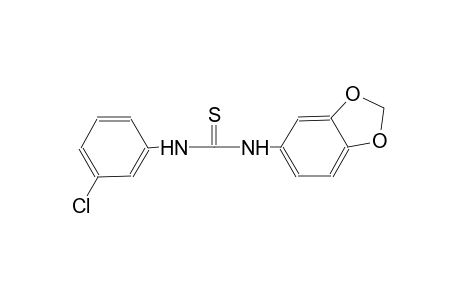 N-(1,3-benzodioxol-5-yl)-N'-(3-chlorophenyl)thiourea
