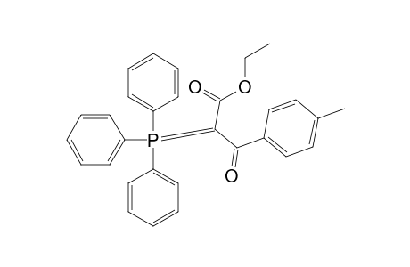 (.alpha.-Ethoxycarbonyl-.alpha.-4-methylbenzoylmethylene)triphenylphosphorane