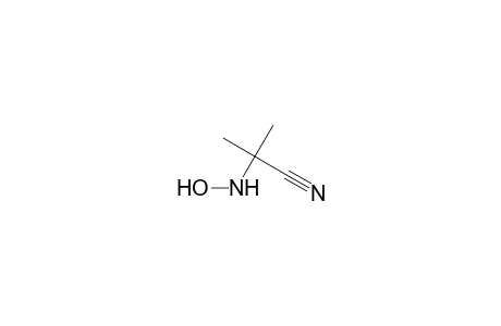2-Hydroxylamino-2-methylpropanenitrile