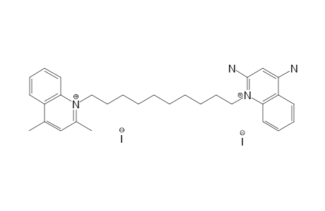 Dequalinium iodide