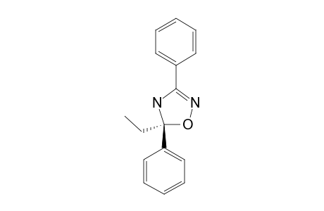 (5S)-5-Ethyl-3,5-diphenyl-4,5-dihydro-1,2,4-oxadiazole