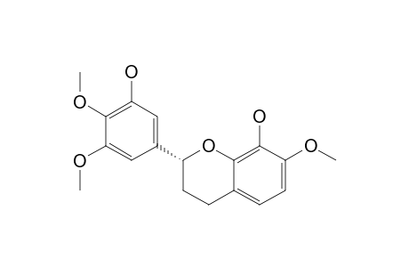 (2S)-8,5'-DIHYDROXY-7,3',4'-TRIMETHOXYFLAVAN