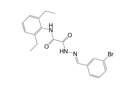 N'-[(E)-(3-bromobenzylidene)amino]-N-(2,6-diethylphenyl)oxamide
