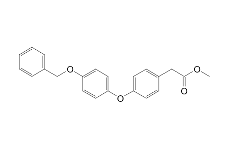 Methyl[4-(p-benzyloxyphenoxy)phenyl]-acetate
