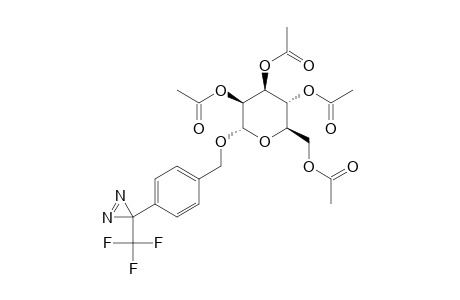 3-TRIFLUOROMETHYL-3-[PARA-(2',3',4',6'-TETRA-O-ACETYL-ALPHA-D-MANNOPYRANOSYLOXYMETHYL)-PHENYL]-DIAZIRINE