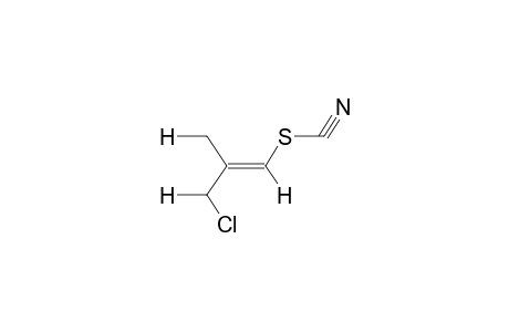 E-2-METHYL-3-CHLORO-1-PROPENYLTHIOCYANATE