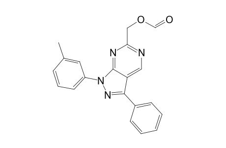 6-[(Formyloxy)methyl]-1-(3-methylphenyl)-3-phenyl-1H-pyrazolo[3,4-d]pyrimidine