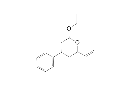 2-Ethoxy-4-phenyl-6-vinyltetrahydropyran