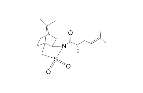 10,10-Dimethyl-7-(2,5-dimethyl-1-oxohex-4-en-1-yl)-7-aza-8-thiatricyclo4.3.1.1(2,4)]decane-8,8-dioxide