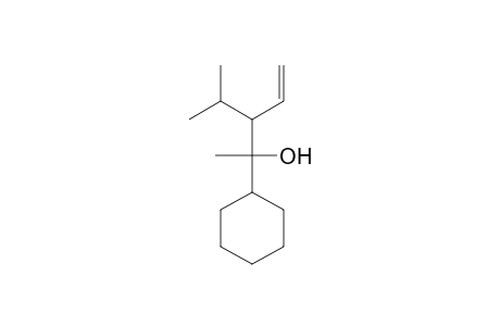 2-Cyclohexyl-3-isopropyl-pent-4-en-2-ol