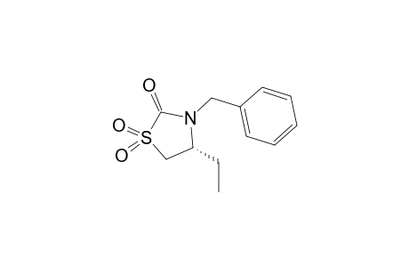 (4R)-3-benzyl-4-ethyl-1,1-diketo-1,3-thiazolidin-2-one