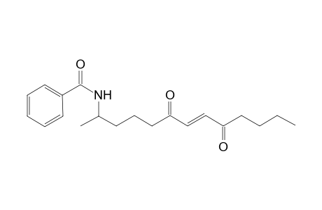 N-[(E)-1-methyl-5,8-dioxo-dodec-6-enyl]benzamide