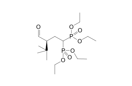 (S)-tetraethyl (3-formyl-4,4-dimethylpentane-1,1-diyl)bis(phosphonate)