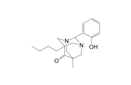 5-butyl-2-(2-hydroxyphenyl)-7-methyl-1,3-diazatricyclo[3.3.1.1~3,7~]decan-6-one
