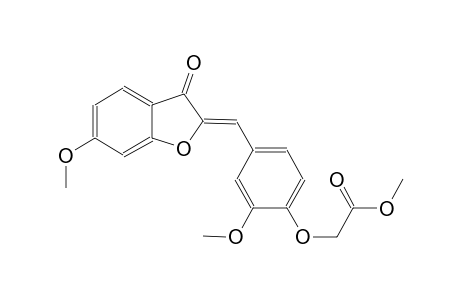 acetic acid, [2-methoxy-4-[(Z)-(6-methoxy-3-oxo-2(3H)-benzofuranylidene)methyl]phenoxy]-, methyl ester