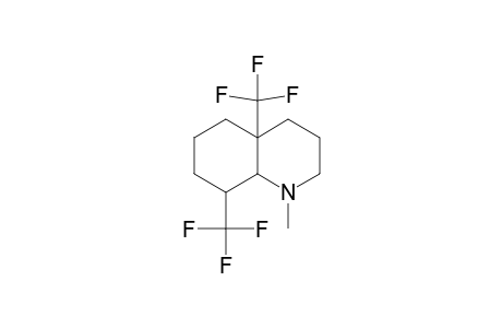 1-METHYL-4A,8-BIS-TRIFLUOROMETHYL-DECAHYDROQUINOLINE