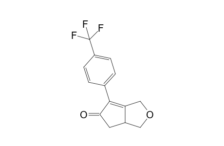 4-[4-(trifluoromethyl)phenyl]-1,3,6,6a-tetrahydrocyclopenta[c]furan-5-one